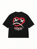 HEART TEE BLACK