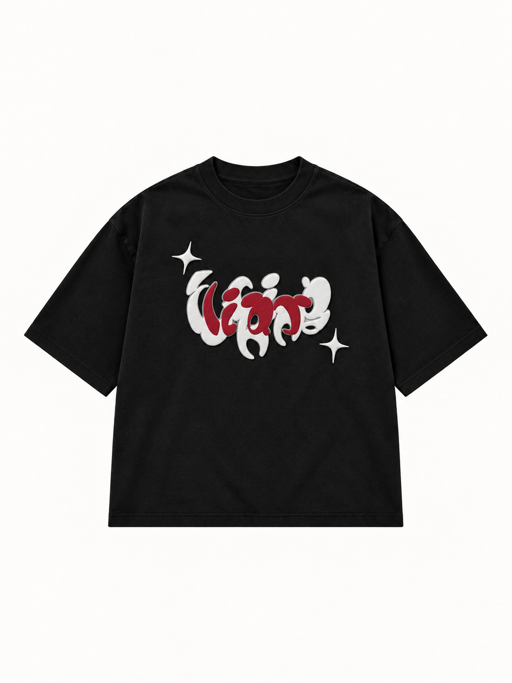 HEART TEE BLACK