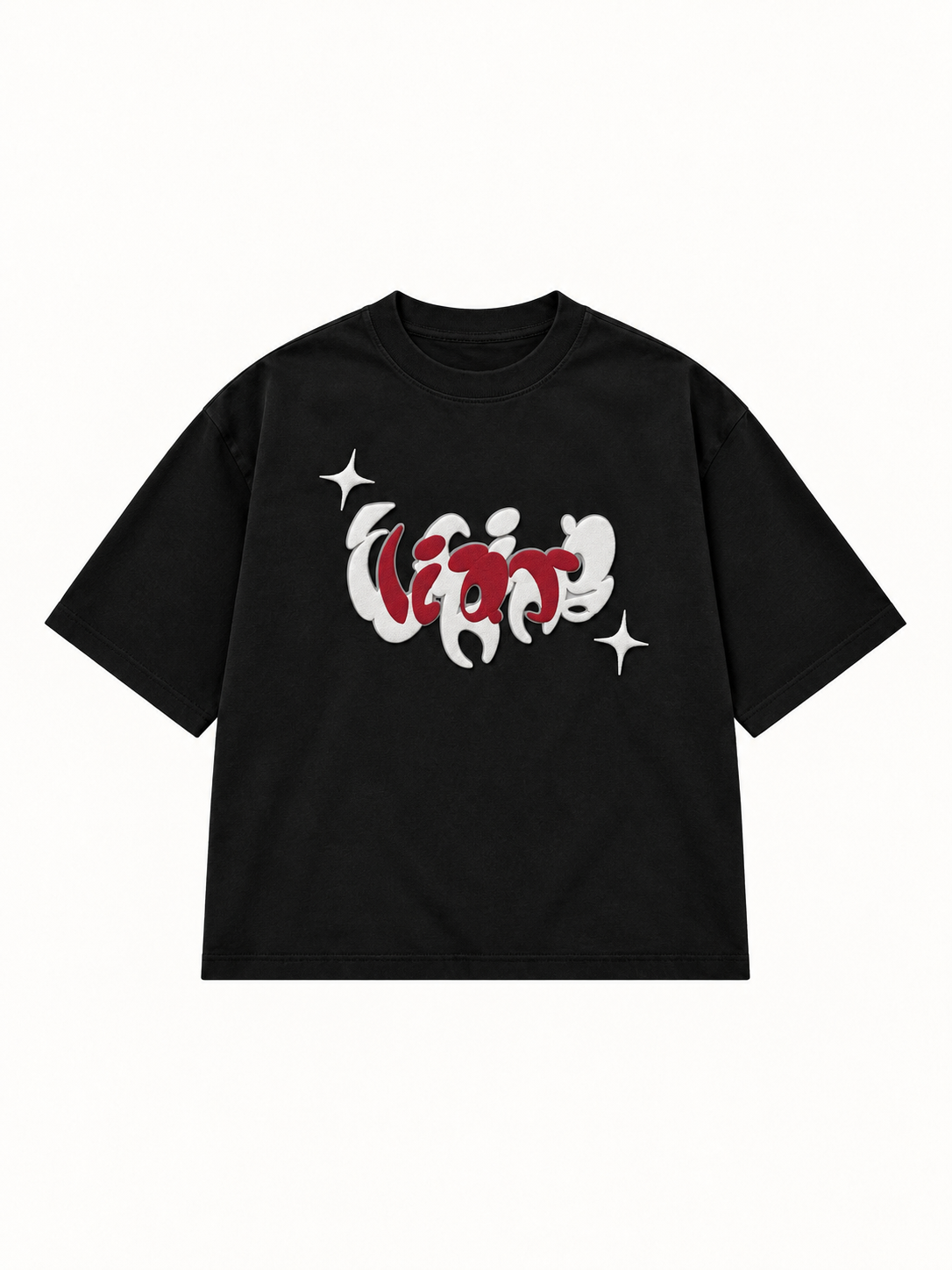 HEART TEE BLACK