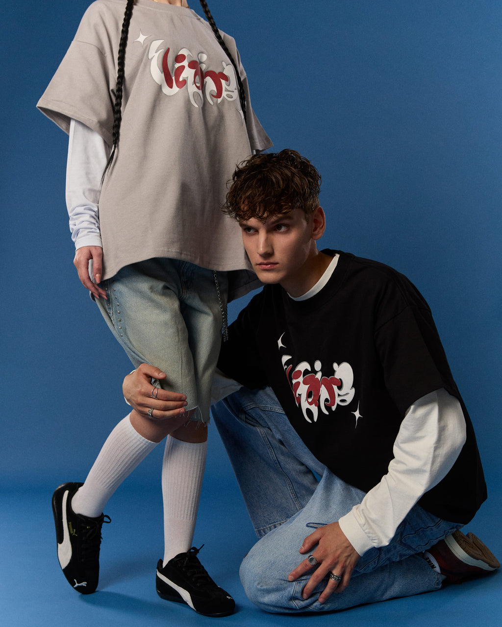 HEART TEE BLACK